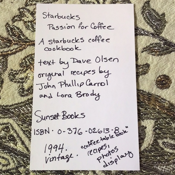 Starbucks 1994 vintage coffee cookbook and 2011 Christmas mug Great gift set! - Picture 7 of 8